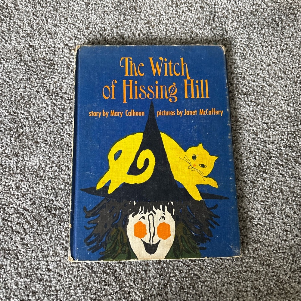 Blue Witch of Hissing Hill 1960’s Board Book